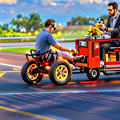 038_A man driving a luggage cart sitting on top of a runway..png